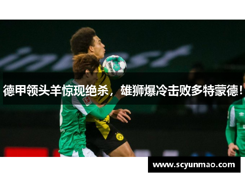 德甲领头羊惊现绝杀，雄狮爆冷击败多特蒙德！