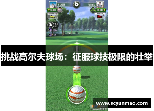 挑战高尔夫球场：征服球技极限的壮举
